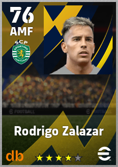 Rodrigo Zalazar — AMF, OVR 76, MAX 76