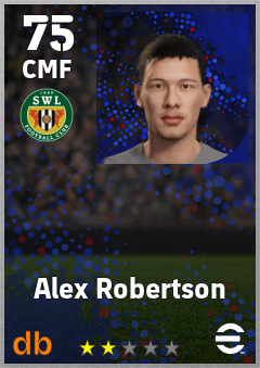 Alex Robertson eFootball player card