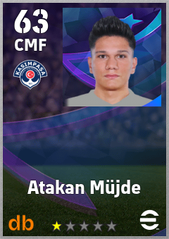 Atakan Müjde eFootball player card
