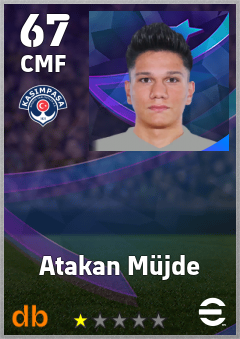 Atakan Müjde — CMF, OVR 67, MAX 67