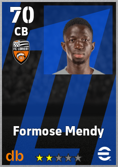 Formose Mendy eFootball player card