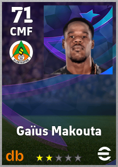 Gaïus Makouta — CMF, OVR 71, MAX 71