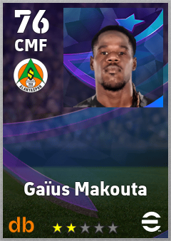 Gaïus Makouta eFootball player card