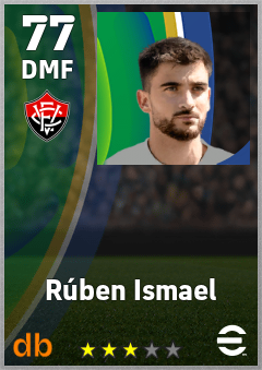 Rúben Ismael — DMF, OVR 77, MAX 77