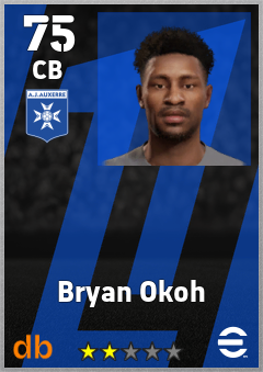 Bryan Okoh eFootball player card