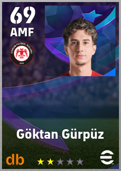 Göktan Gürpüz — AMF, OVR 69, MAX 69