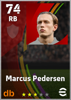 Marcus Pedersen eFootball player card