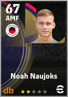 Noah Naujoks — AMF, OVR 67, MAX 67