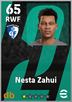 Nesta Zahui — RWF, OVR 65, MAX 65