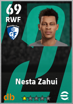 Nesta Zahui — RWF, OVR 69, MAX 69