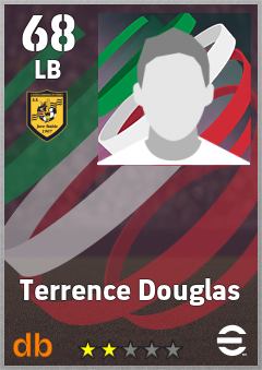 Terrence Douglas — LB, OVR 68, MAX 68
