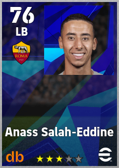 Anass Salah-Eddine — LB, OVR 76, MAX 76