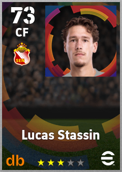 Lucas Stassin — CF, OVR 73, MAX 73