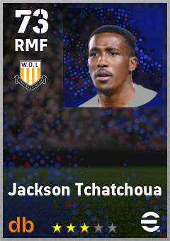 Jackson Tchatchoua eFootball player card
