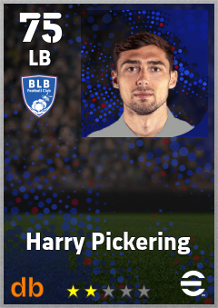 Harry Pickering — LB, OVR 75, MAX 75