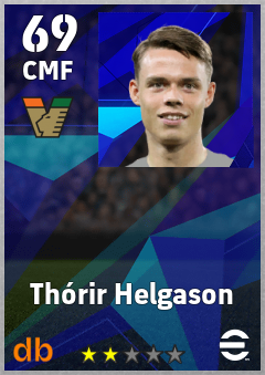 Thórir Helgason — CMF, OVR 69, MAX 69