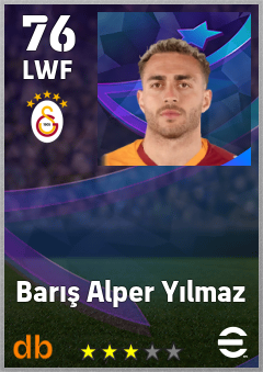 Barış Alper Yılmaz eFootball player card