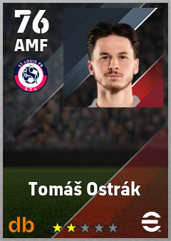Tomáš Ostrák — AMF, OVR 76, MAX 76