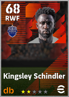 Kingsley Schindler eFootball player card