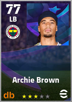 Archie Brown — LB, OVR 77, MAX 77