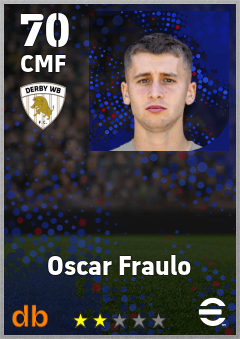 Oscar Fraulo — CMF, OVR 70, MAX 70