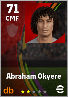 Abraham Okyere eFootball player card