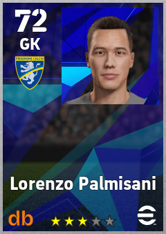 Lorenzo Palmisani — GK, OVR 72, MAX 72
