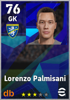 Lorenzo Palmisani — GK, OVR 76, MAX 76