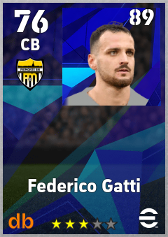 Federico Gatti eFootball player card