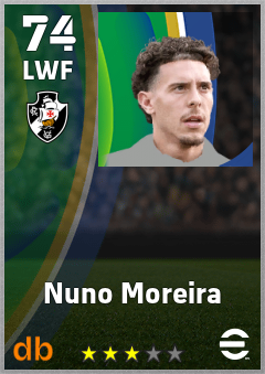 Nuno Moreira eFootball player card