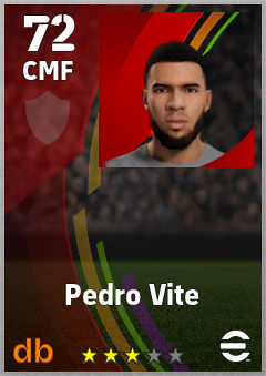 Pedro Vite eFootball player card