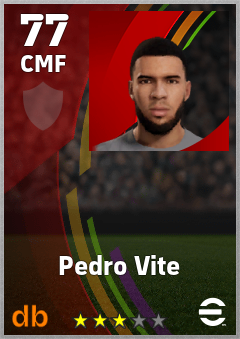 Pedro Vite eFootball player card