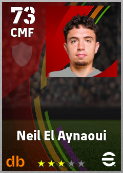 Neil El Aynaoui eFootball player card