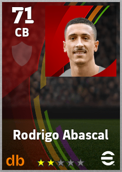 Rodrigo Abascal eFootball player card