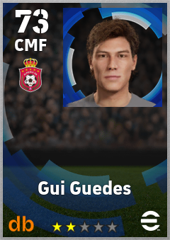 Gui Guedes — CMF, OVR 73, MAX 73