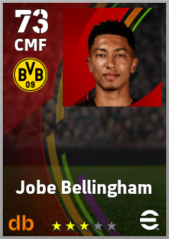 Jobe Bellingham eFootball player card