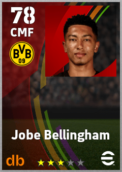 Jobe Bellingham eFootball player card