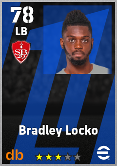 Bradley Locko — LB, OVR 78, MAX 78