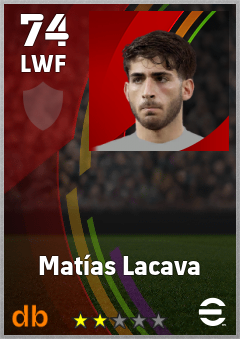 Matías Lacava eFootball player card