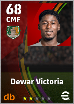 Dewar Victoria — CMF, OVR 68, MAX 68