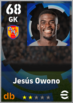 Jesús Owono eFootball player card