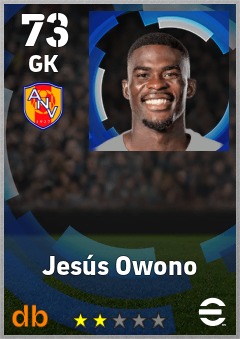 Jesús Owono eFootball player card