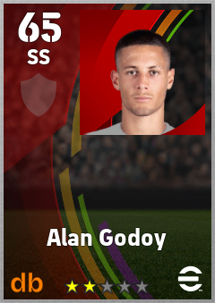 Alan Godoy — SS, OVR 65, MAX 65