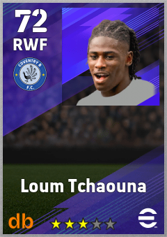Loum Tchaouna eFootball player card