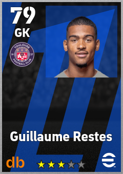 Guillaume Restes — GK, OVR 79, MAX 79
