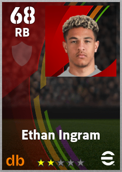Ethan Ingram eFootball player card