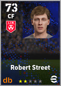 Robert Street — CF, OVR 73, MAX 73