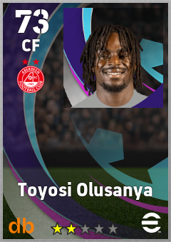 Toyosi Olusanya — CF, OVR 73, MAX 73