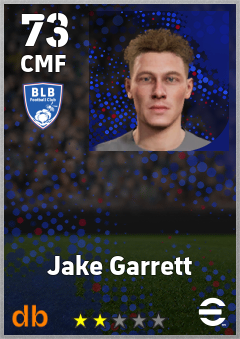 Jake Garrett eFootball player card