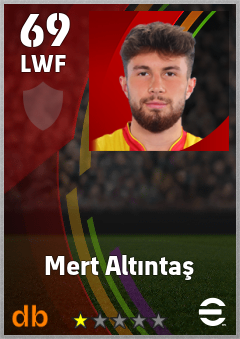 Mert Altıntaş — LWF, OVR 69, MAX 69